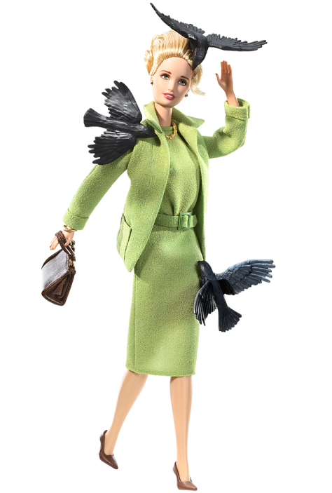 Alfred Hitchcock's 'The Birds' Barbie Doll