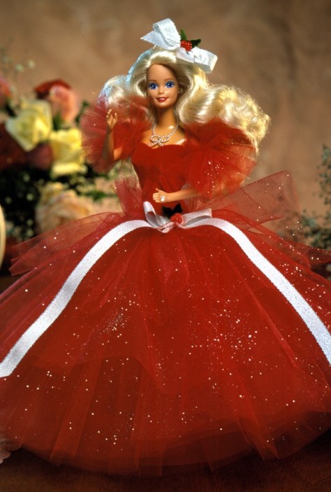 1988 Happy Holidays Barbie Doll