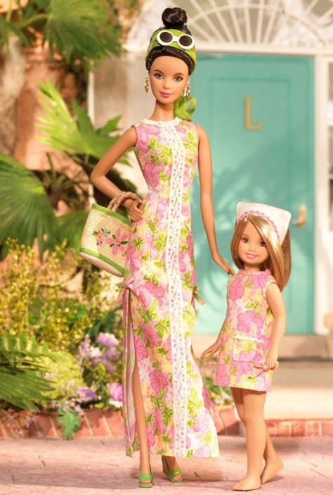 Lilly Pulitzer Barbie and Stacie Doll Giftset