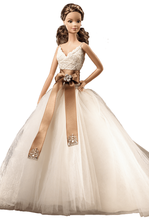 Monique Lhuillier Bride Barbie Doll