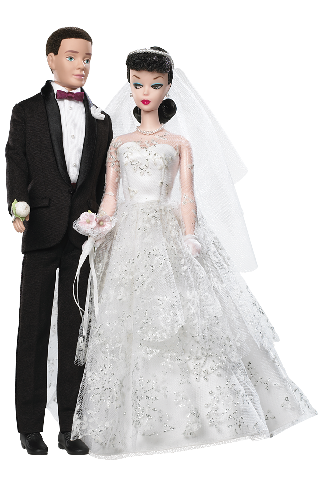 Wedding Day Barbie Doll and Ken Doll Giftset