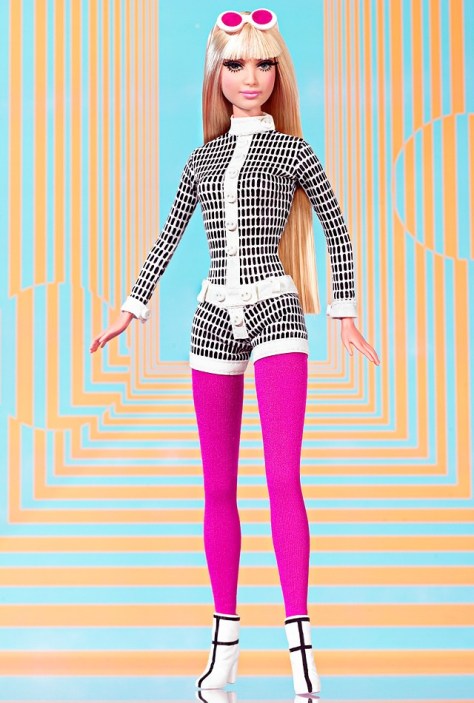 A Nod for Mod Barbie Doll