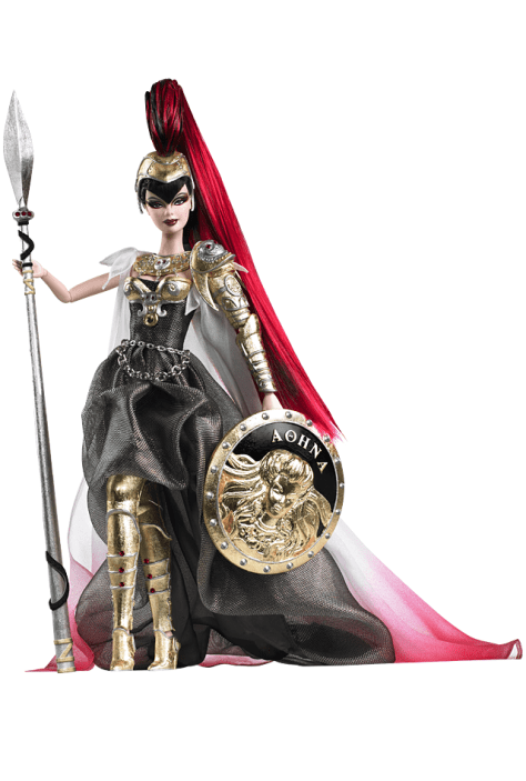 Barbie as Athena