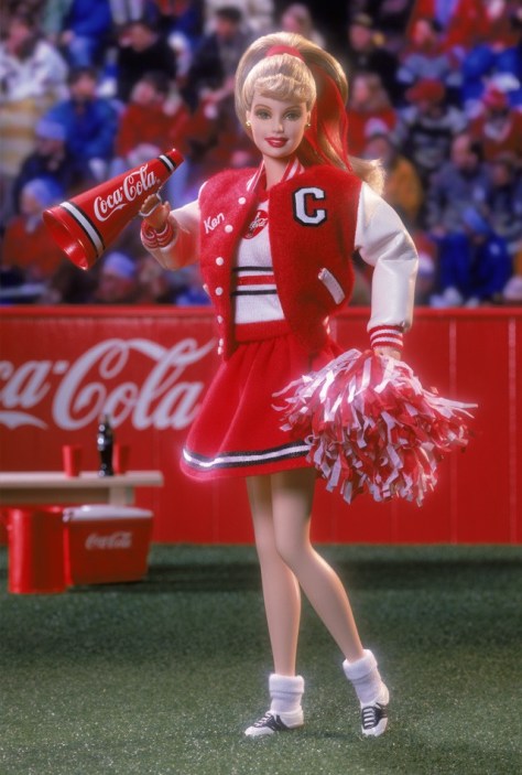 Coca-Cola Barbie Doll (Cheerleader)