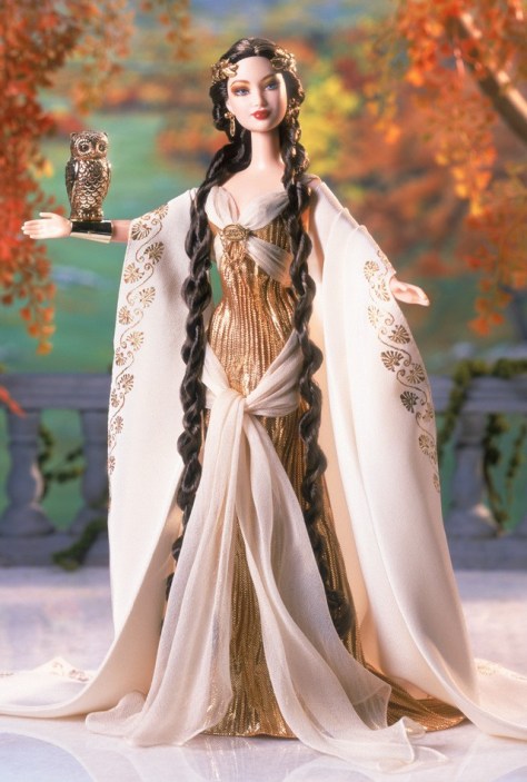 Goddess of Wisdom Barbie Doll