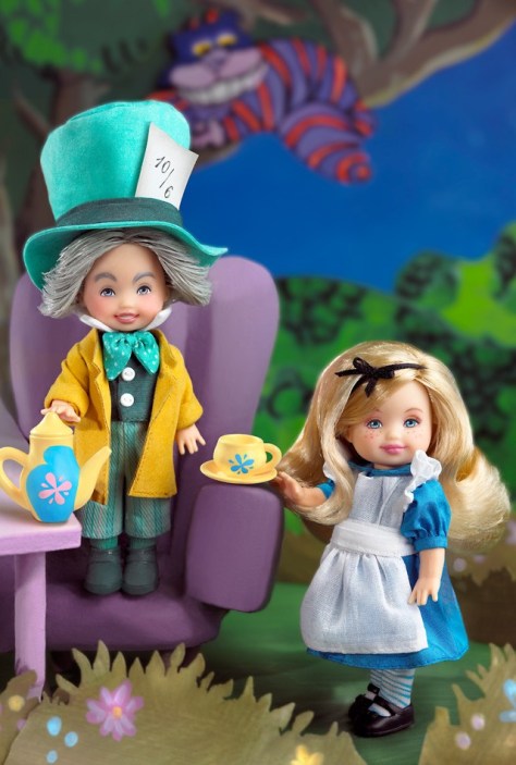 Kelly and Tommy as Alice & the Mad Hatter