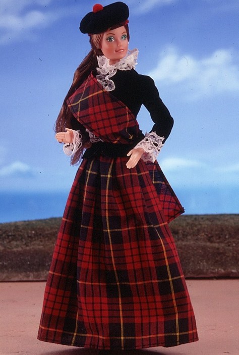 Scottish Barbie Doll 1st Edition