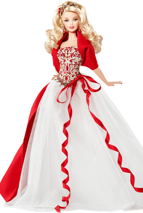 2010 Holiday Barbie Doll