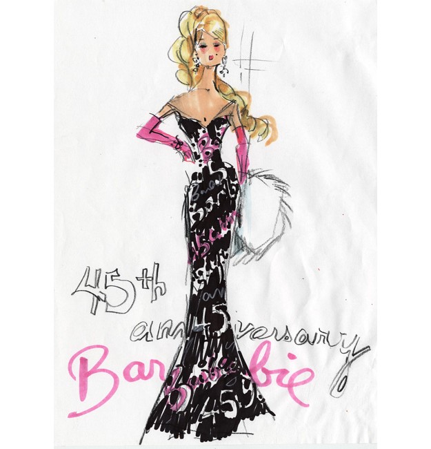 45th Anniversary Barbie Doll