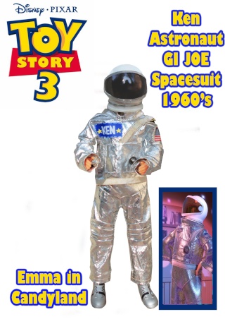 Ken Astronaut GI Joe Spacesuit 1960s