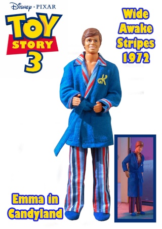 Wide awake stripes Ken 1972