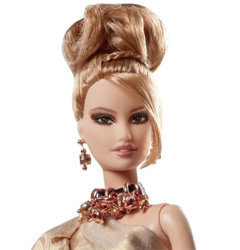 Rush of Rose Gold Barbie Doll