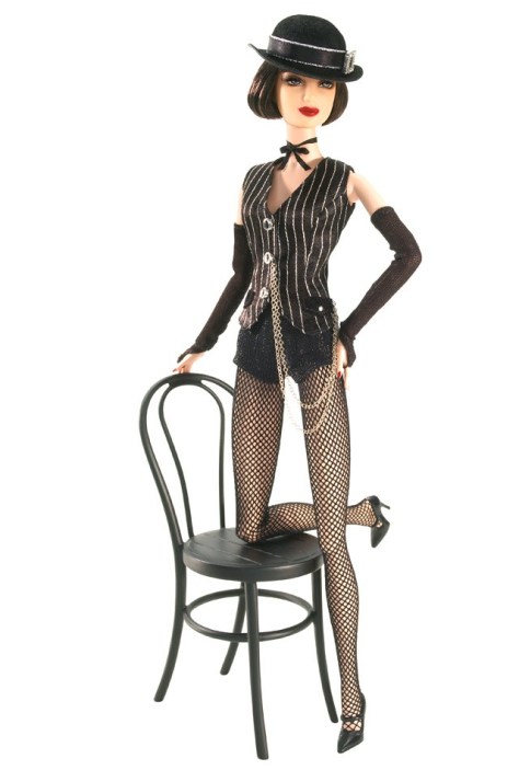 Cabaret Dancer Barbie Doll Brun