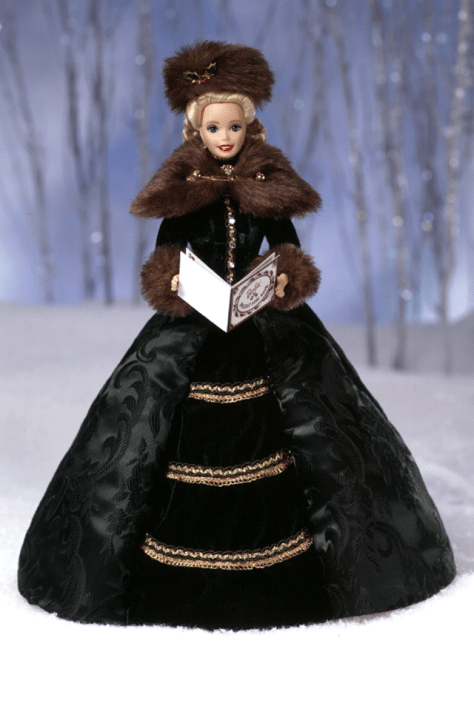 Holiday Caroler Barbie Doll