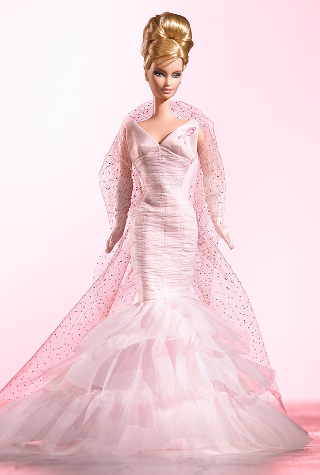 Pink Ribbon Barbie Doll