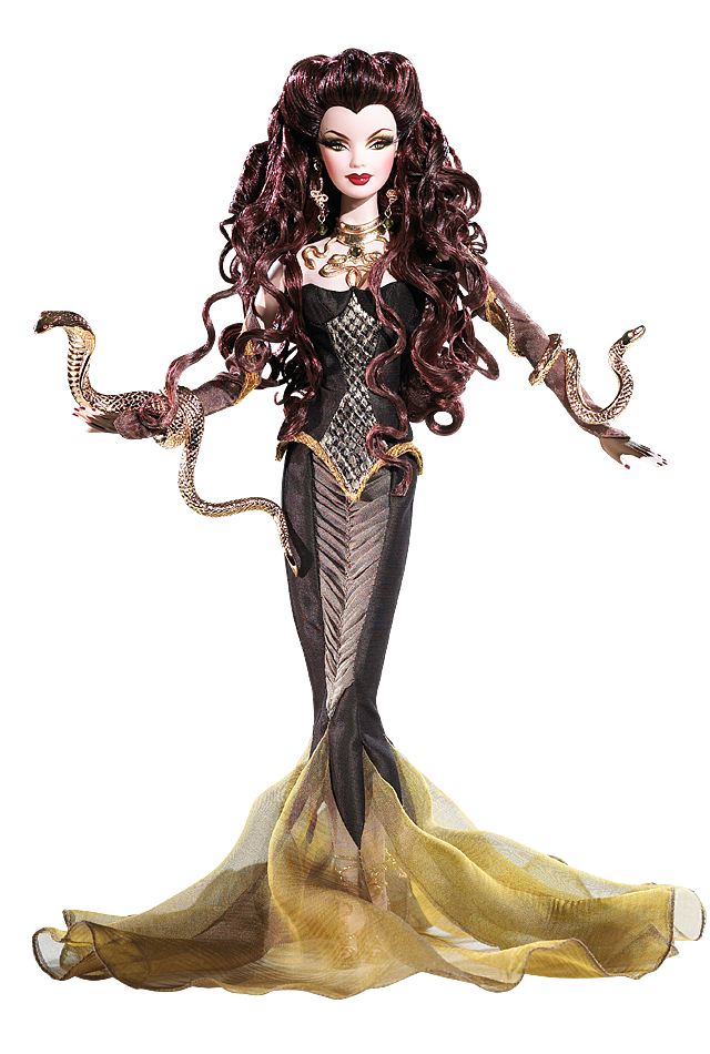 Barbie Doll As Medusa 