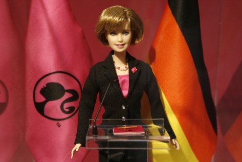 Spielwarenmesse - Angela-Merkel-Barbie