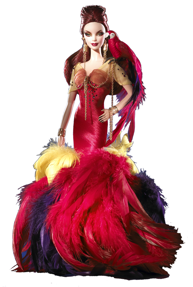 The Scarlet Macaw Barbie Doll