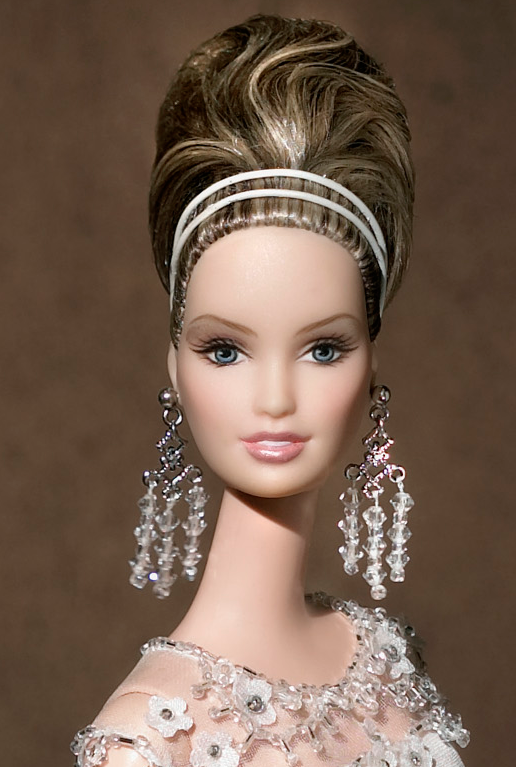Barbie Badgley Mischka Blonde OOAK Relookée - Avec Vêtements, Sans Boîte