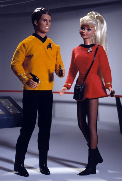 Barbie and Ken 30th Anniversary Star Trek Giftset