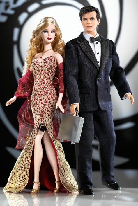 James Bond 007 Ken and Barbie Giftset