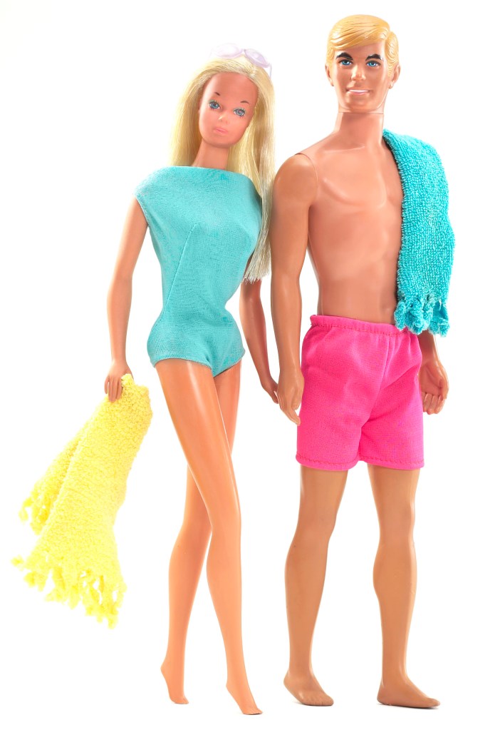 1970s Barbi and Ken