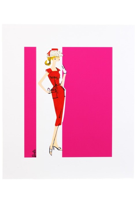 Barbie Art Print - Sheath Sensation