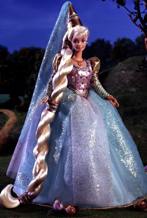 Barbie Doll as Rapunzel