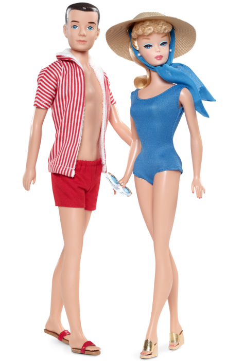 In The Swim Barbie and Ken Dolls
