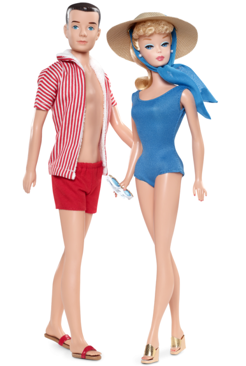 In The Swim Barbie and Ken Dolls
