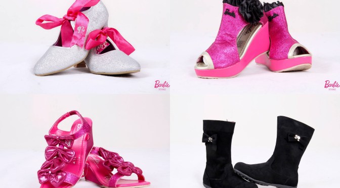 Zapatos de Barbie para las niñas más presumidas