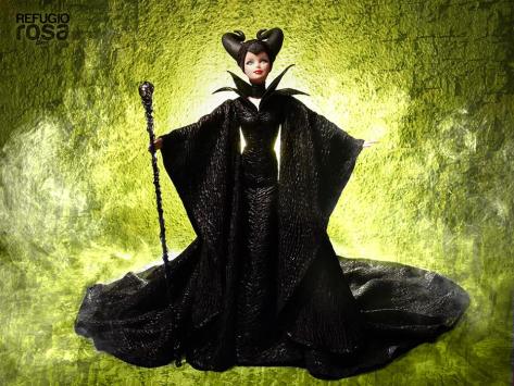 Maleficient Barbie Doll