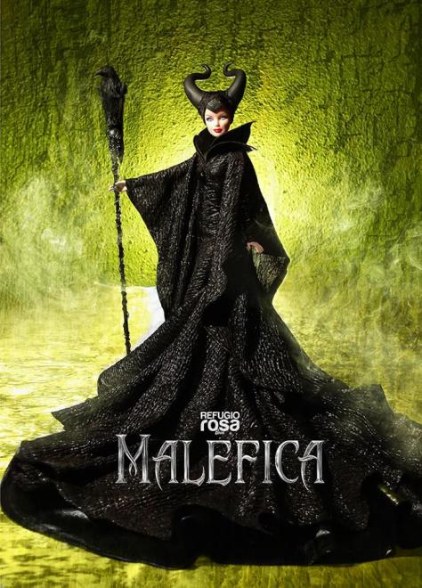 Maleficient Barbie Doll