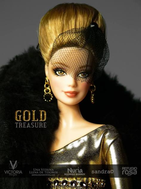 Golden Treasure OOAK Barbie Doll
