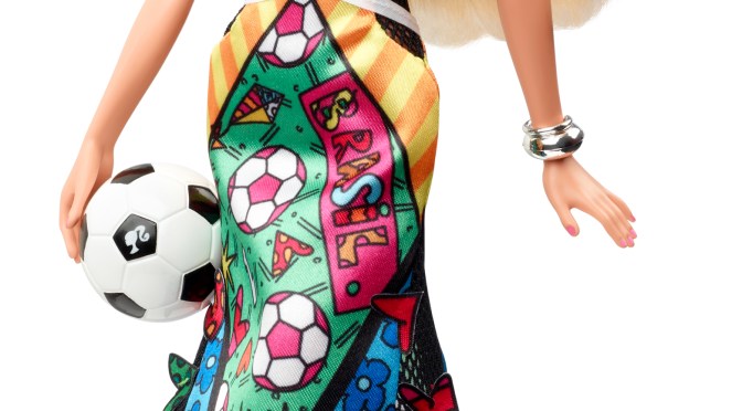 Romero Britto Barbie Doll