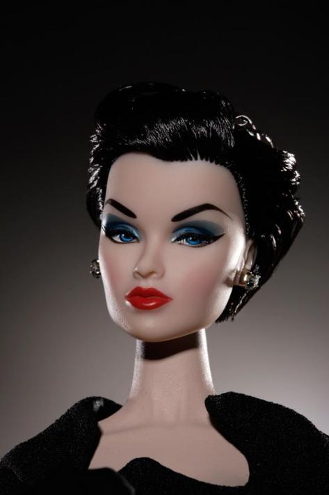 A Woman Who Thinks Funny Face doll