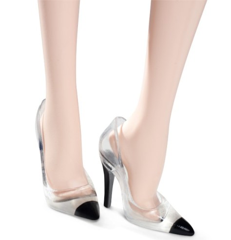 Laser-Leatherette Dress Barbie Doll