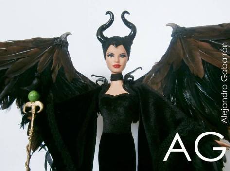 Maleficent Barbie Doll