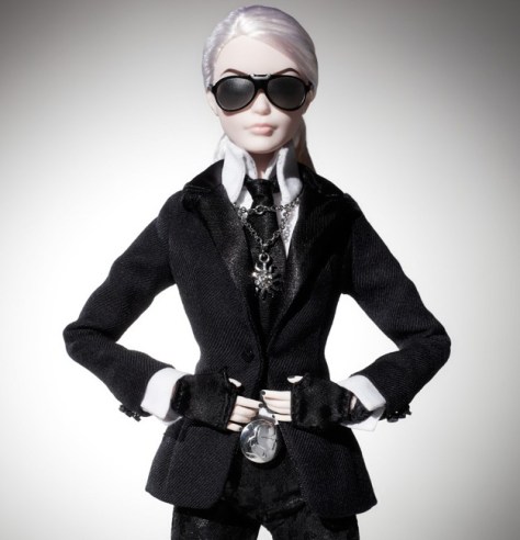 Karl Lagerfeld Barbie Doll