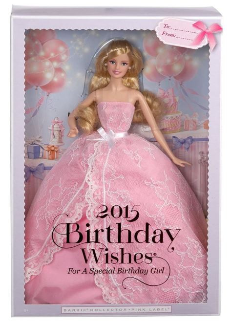 Birthday Wishes Barbie doll 2015
