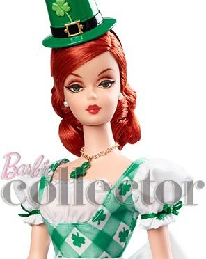 Shamrock Celebration Barbie Doll