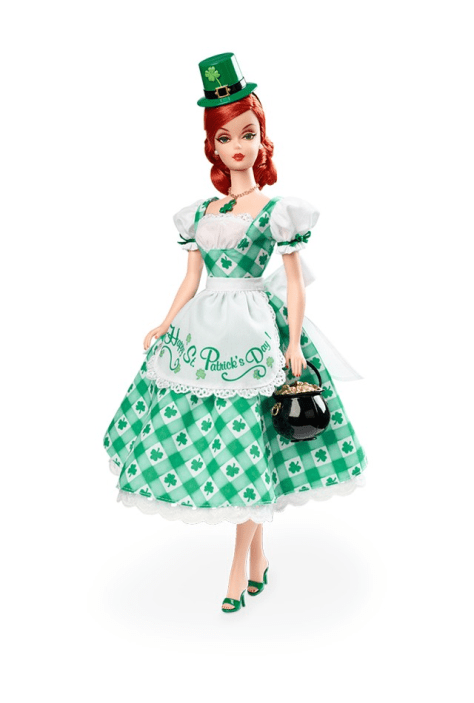 Shamrock Celebration Barbie Doll
