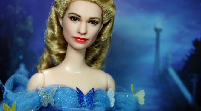 OOAK Cenicienta 2015 Lily James doll de Noel Cruz, ¡parece viva!
