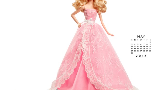 Calendario oficial de The Barbie Collection: Mayo 2015
