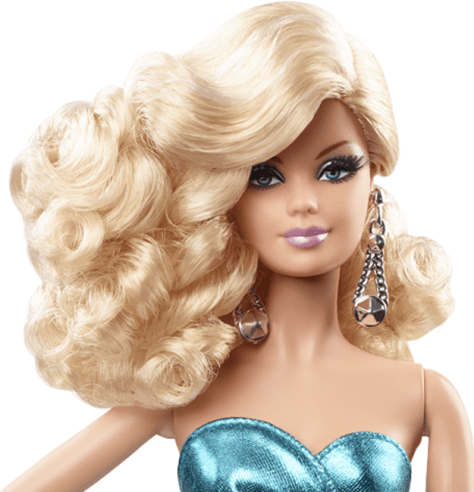 City Shine Barbie Doll - Blue