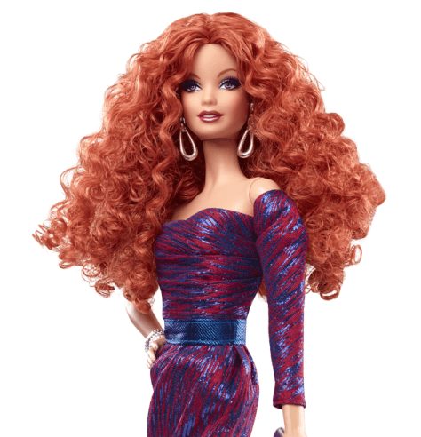 City Shine Barbie Doll - Purple