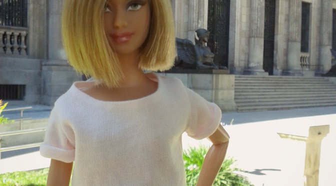 Claire y nuestra visita al Museo Arqueológico Nacional