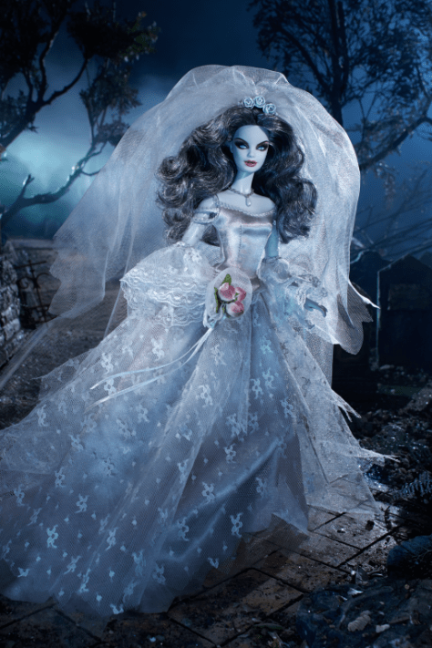 Haunted Beauty Zombie Bride Barbie Doll