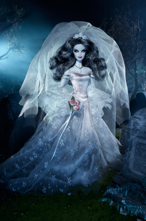 Haunted Beauty Zombie Bride Barbie Doll