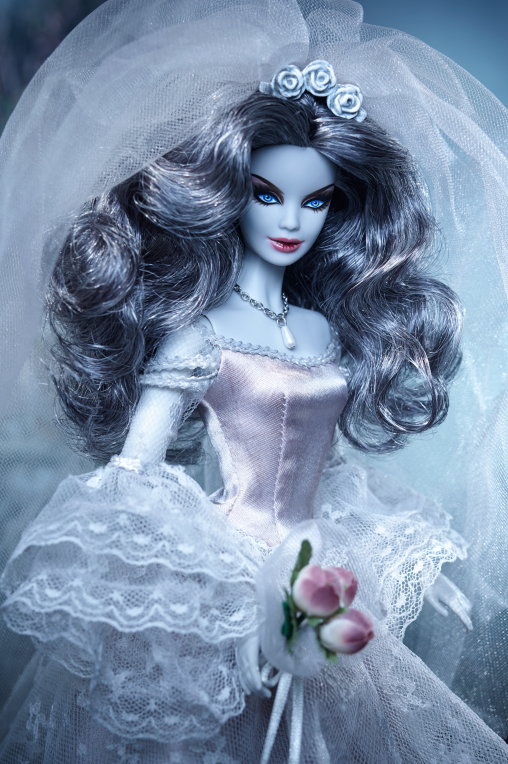 Haunted Beauty Zombie Bride Barbie Doll